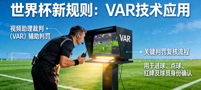 世界杯新规则介绍 - 裁判在场上使用VAR技术的场景
